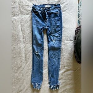 Stylish • Frayed ankle • We The Free • Jeans • Skinny